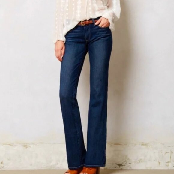 PAIGE Denim - PAIGE Skyline Bootcut Dark Wash Jeans